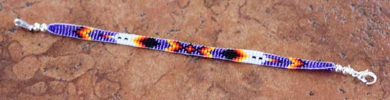 Navajo Handmade Beaded Bracelet