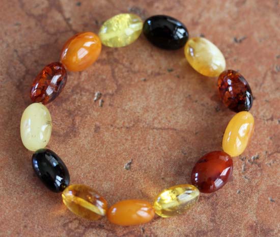 Baltic Amber Stretch Bracelet