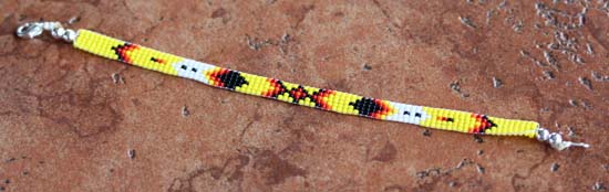 Navajo Handmade Beaded Bracelet