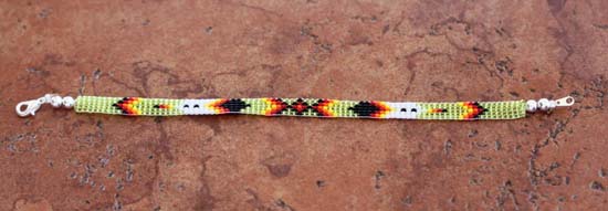 Navajo Handmade Beaded Bracelet