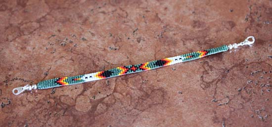 Navajo Handmade Beaded Bracelet