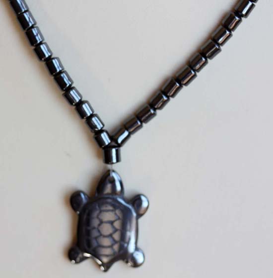 Beaded Turtle Necklace