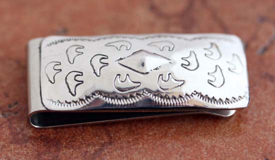 Navajo Silver Money Clip