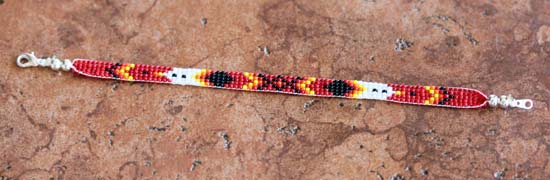 Navajo Handmade Beaded Bracelet