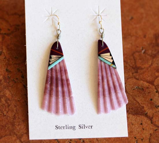 Sterling Silver Shell Earrings