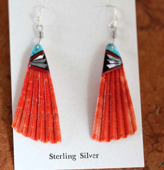 Sterling Silver Shell Earrings