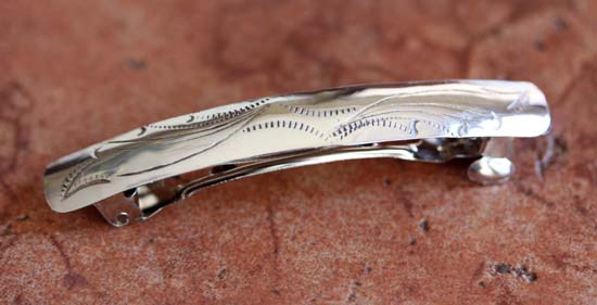 Navajo Silver Hair Barrette