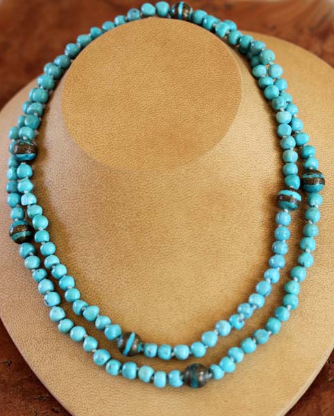 Beaded Nugget Necklace