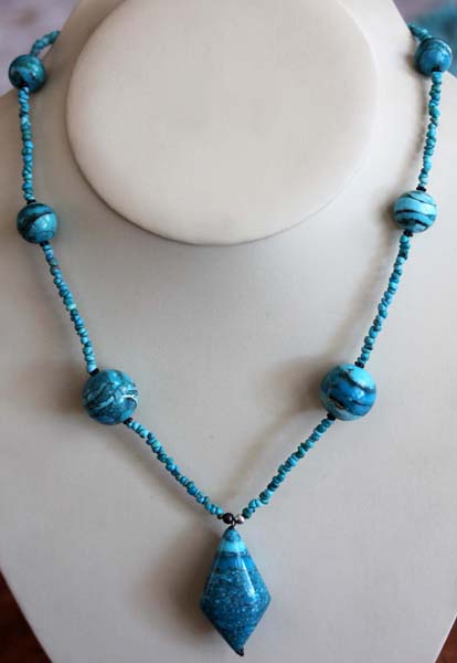 Beaded Nugget Necklace